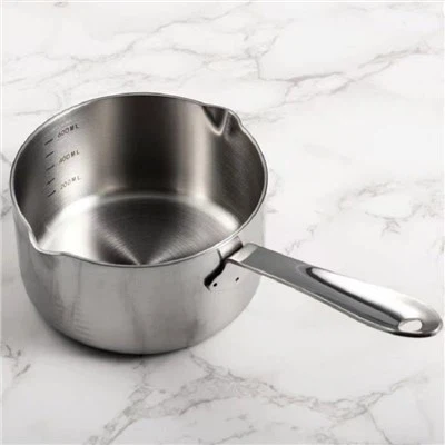 Multifunctionele roestvrijstalen melkpot met deksel