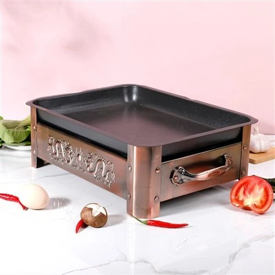 Vierkante grillpan